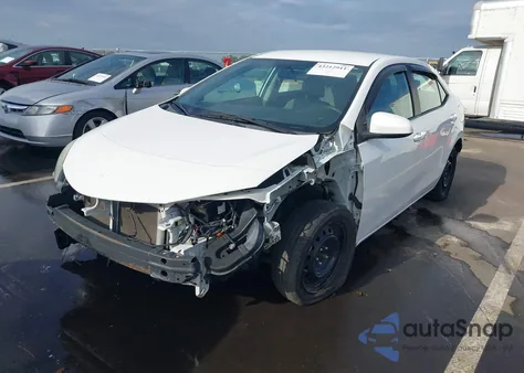 2016 Toyota Corolla Le from USA, damaged, VIN 2T1BURHE7GC573480